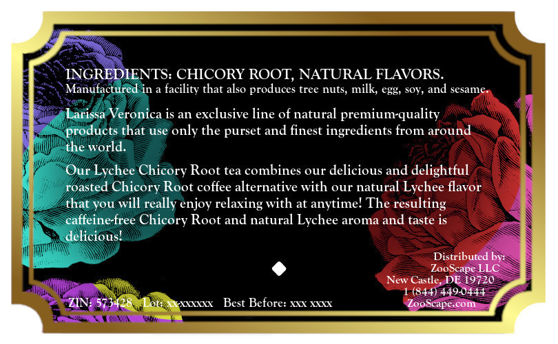 Lychee Chicory Root Tea <BR>(Single Serve K-Cup Pods)
