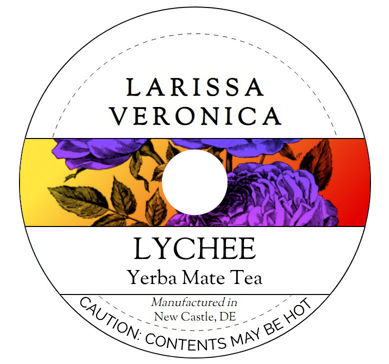 Lychee Yerba Mate Tea <BR>(Single Serve K-Cup Pods)