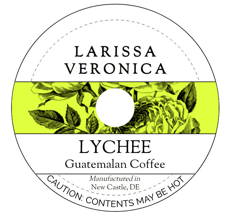 Lychee Guatemalan Coffee <BR>(Single Serve K-Cup Pods)