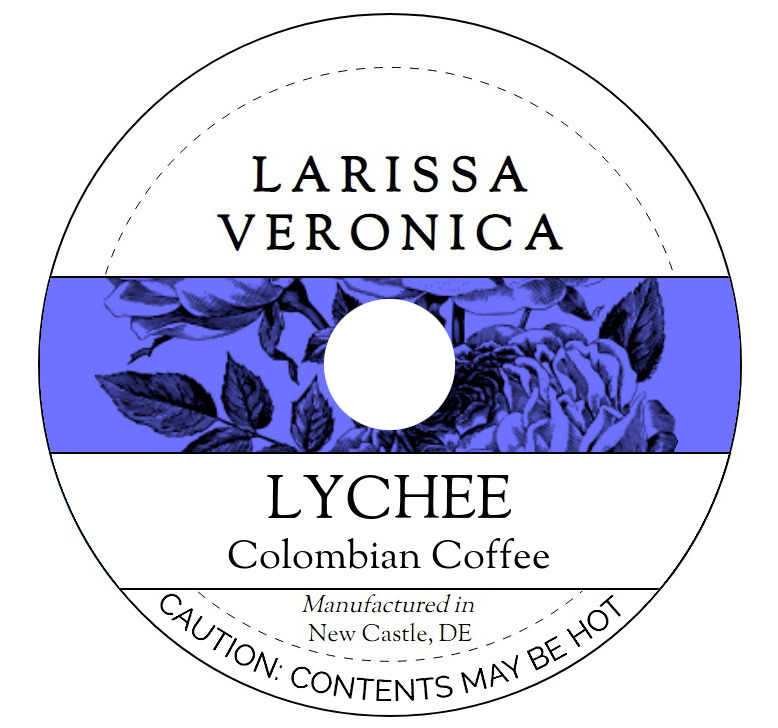 Lychee Colombian Coffee <BR>(Single Serve K-Cup Pods)