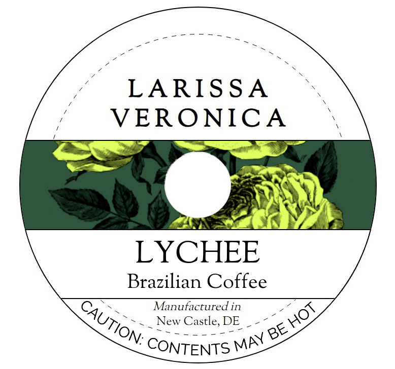 Lychee Brazilian Coffee <BR>(Single Serve K-Cup Pods)