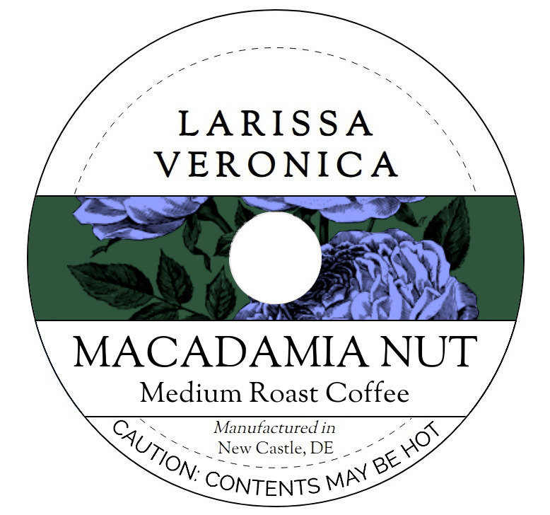 Macadamia Nut Medium Roast Coffee <BR>(Single Serve K-Cup Pods)