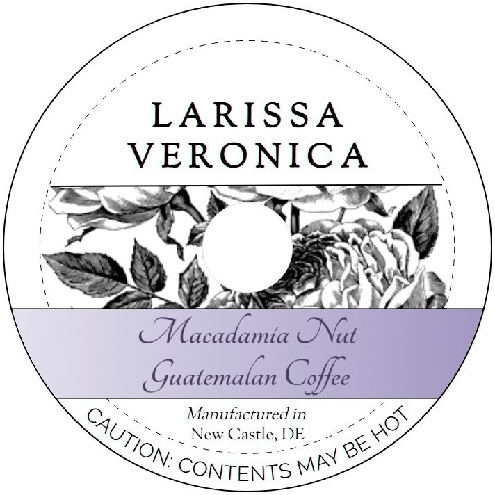 Macadamia Nut Guatemalan Coffee <BR>(Single Serve K-Cup Pods)