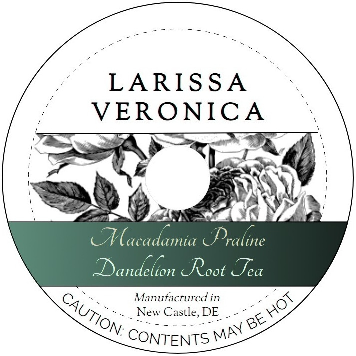 Macadamia Praline Dandelion Root Tea <BR>(Single Serve K-Cup Pods)