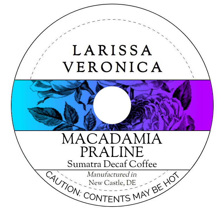 Macadamia Praline Sumatra Decaf Coffee <BR>(Single Serve K-Cup Pods)
