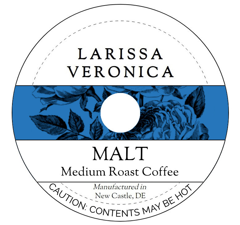 Malt Medium Roast Coffee <BR>(Single Serve K-Cup Pods)