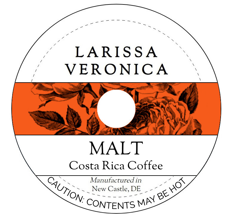 Malt Costa Rica Coffee <BR>(Single Serve K-Cup Pods)