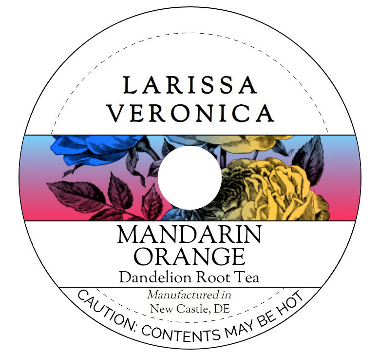 Mandarin Orange Dandelion Root Tea <BR>(Single Serve K-Cup Pods)