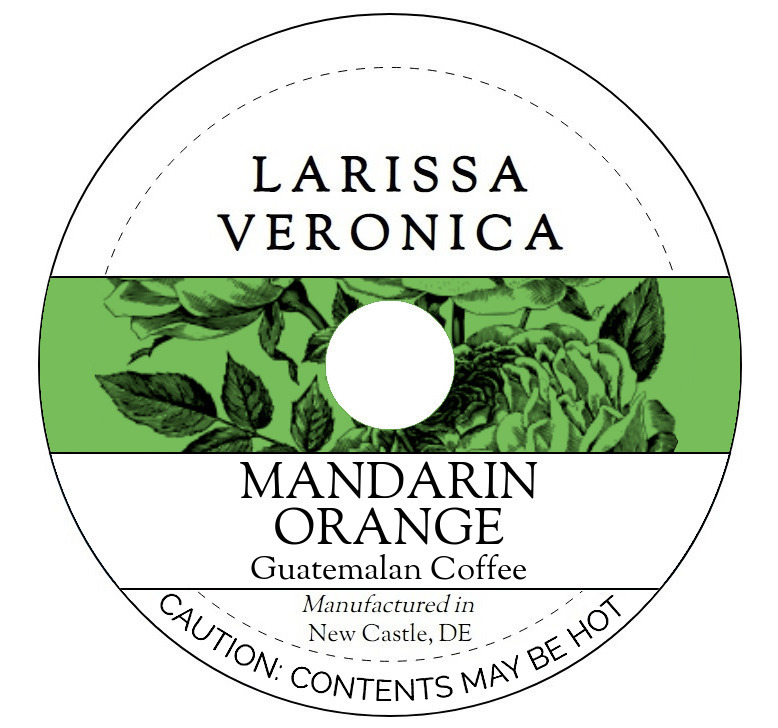 Mandarin Orange Guatemalan Coffee <BR>(Single Serve K-Cup Pods)