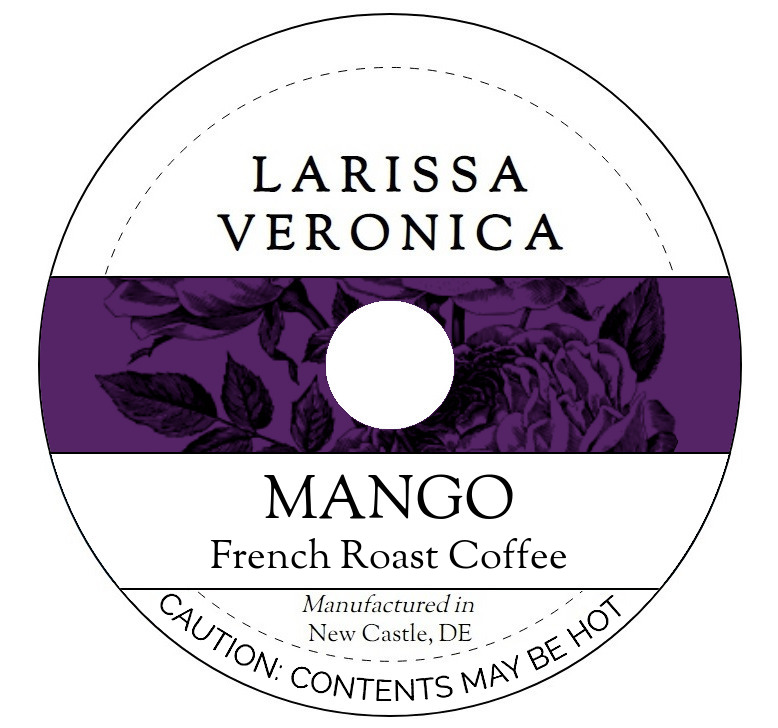 Mango French Roast Coffee <BR>(Single Serve K-Cup Pods)