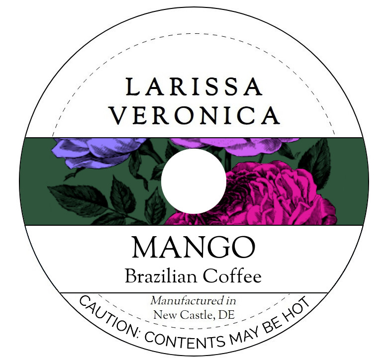 Mango Brazilian Coffee <BR>(Single Serve K-Cup Pods)