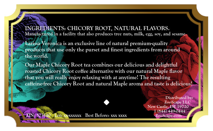 Maple Chicory Root Tea <BR>(Single Serve K-Cup Pods)