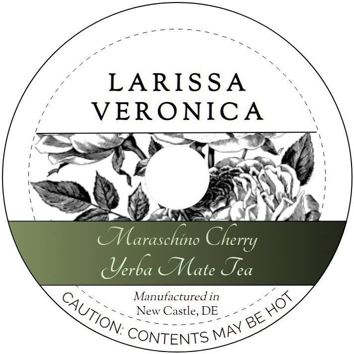 Maraschino Cherry Yerba Mate Tea <BR>(Single Serve K-Cup Pods)