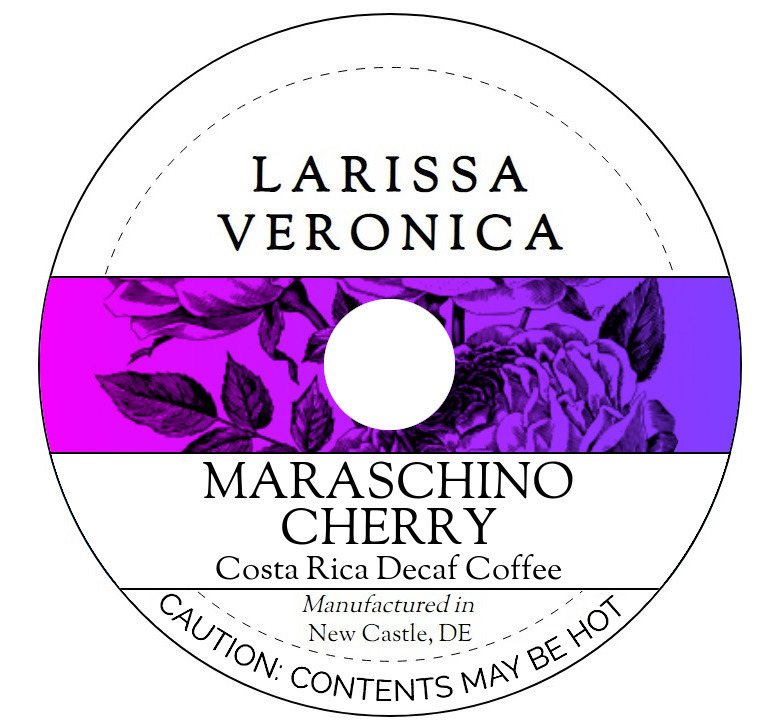 Maraschino Cherry Costa Rica Decaf Coffee <BR>(Single Serve K-Cup Pods)