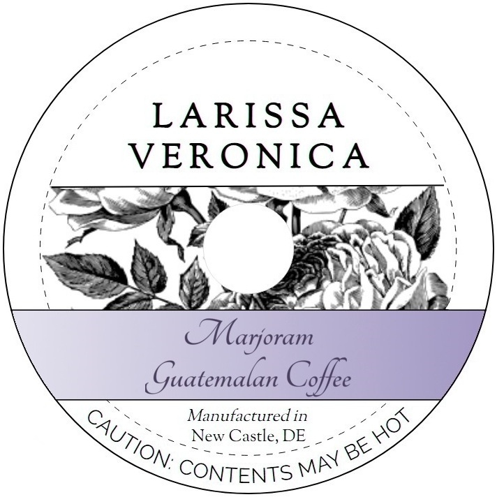 Marjoram Guatemalan Coffee <BR>(Single Serve K-Cup Pods)