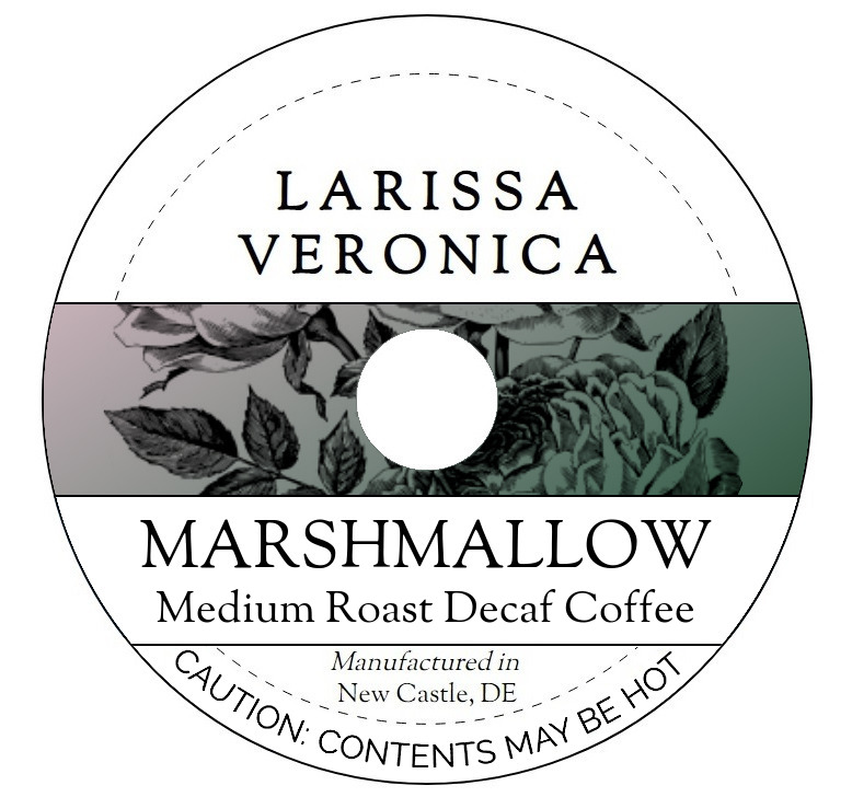 Marshmallow Medium Roast Decaf Coffee <BR>(Single Serve K-Cup Pods)