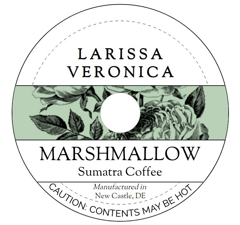 Marshmallow Sumatra Coffee <BR>(Single Serve K-Cup Pods)