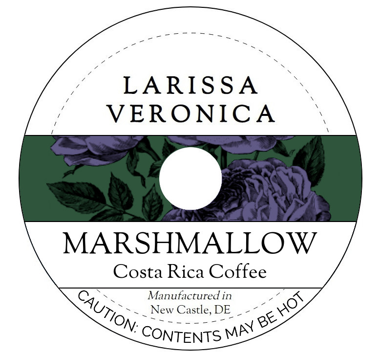Marshmallow Costa Rica Coffee <BR>(Single Serve K-Cup Pods)
