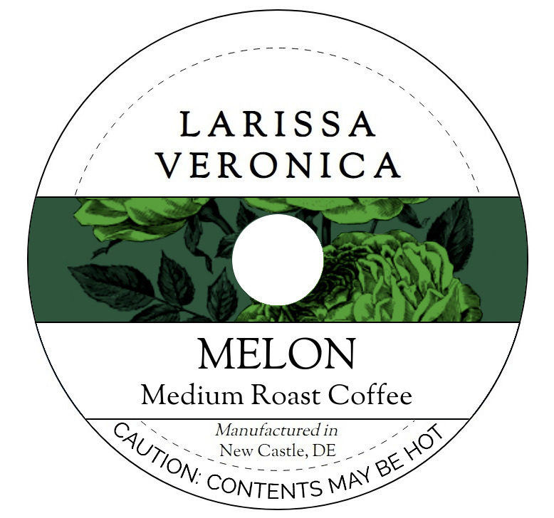 Melon Medium Roast Coffee <BR>(Single Serve K-Cup Pods)