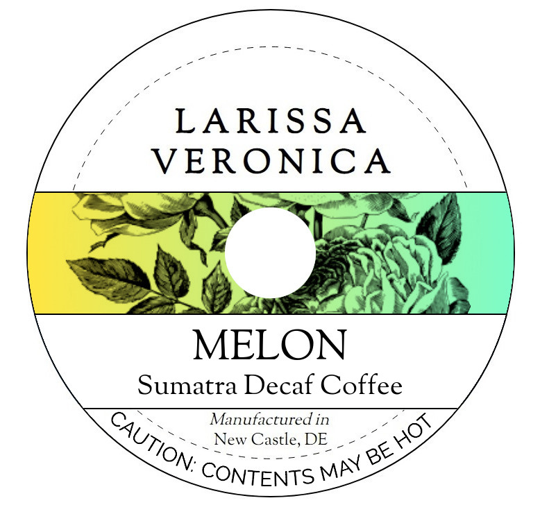 Melon Sumatra Decaf Coffee <BR>(Single Serve K-Cup Pods)