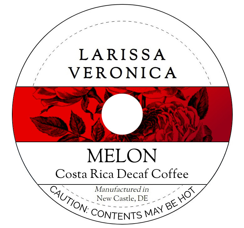 Melon Costa Rica Decaf Coffee <BR>(Single Serve K-Cup Pods)