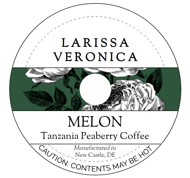 Melon Tanzania Peaberry Coffee <BR>(Single Serve K-Cup Pods)
