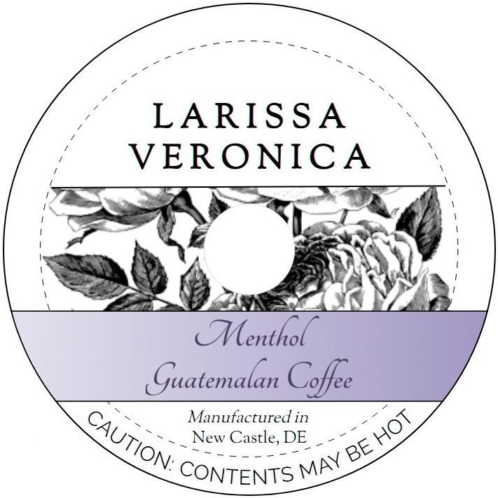 Menthol Guatemalan Coffee <BR>(Single Serve K-Cup Pods)