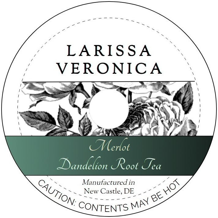 Merlot Dandelion Root Tea <BR>(Single Serve K-Cup Pods)