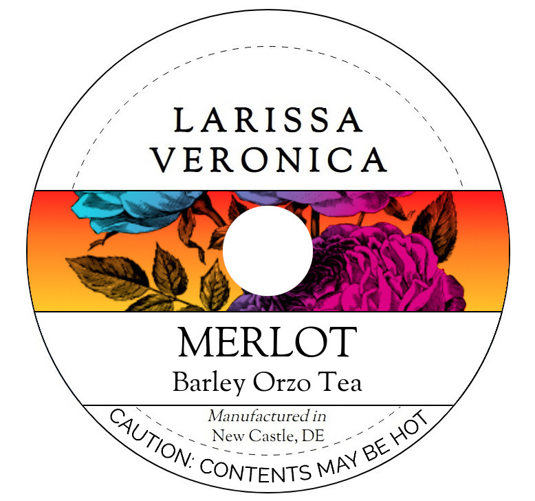 Merlot Barley Orzo Tea <BR>(Single Serve K-Cup Pods)