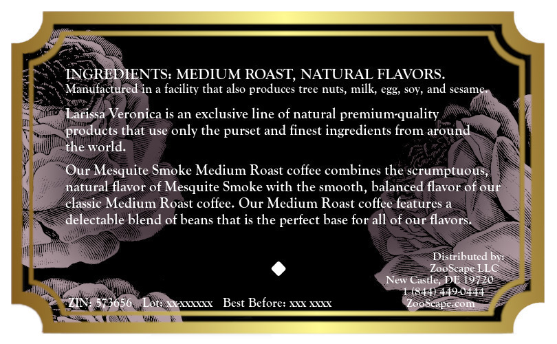 Mesquite Smoke Medium Roast Coffee <BR>(Single Serve K-Cup Pods)