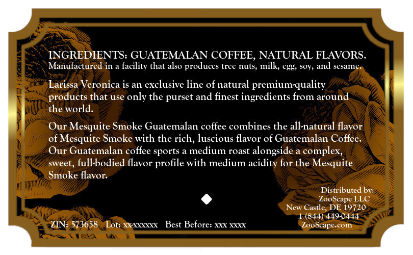 Mesquite Smoke Guatemalan Coffee <BR>(Single Serve K-Cup Pods)