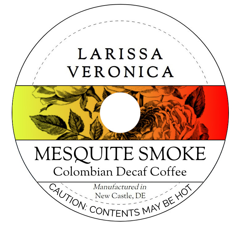 Mesquite Smoke Colombian Decaf Coffee <BR>(Single Serve K-Cup Pods)