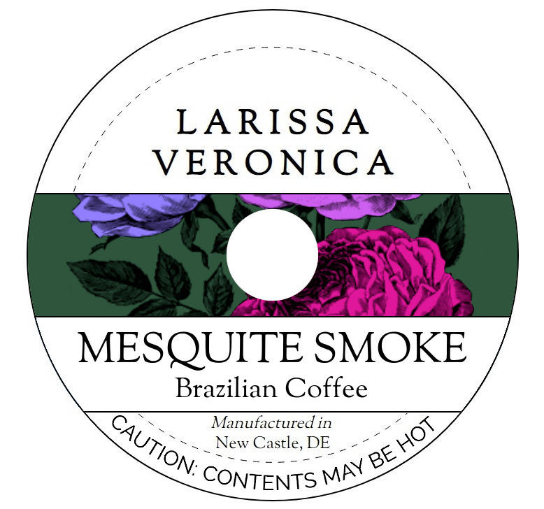Mesquite Smoke Brazilian Coffee <BR>(Single Serve K-Cup Pods)