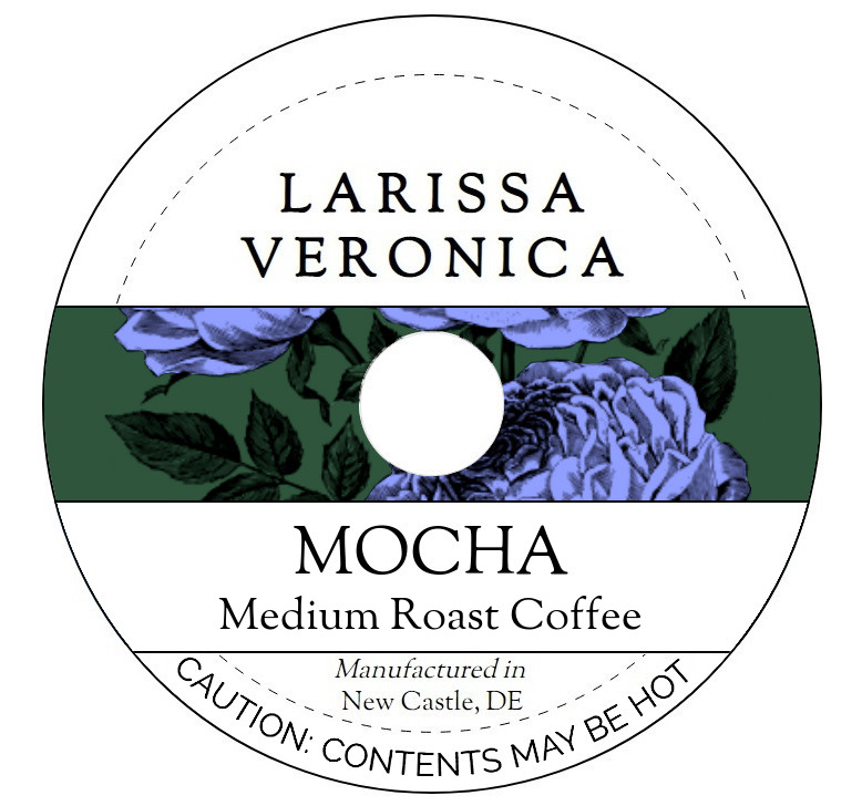 Mocha Medium Roast Coffee <BR>(Single Serve K-Cup Pods)