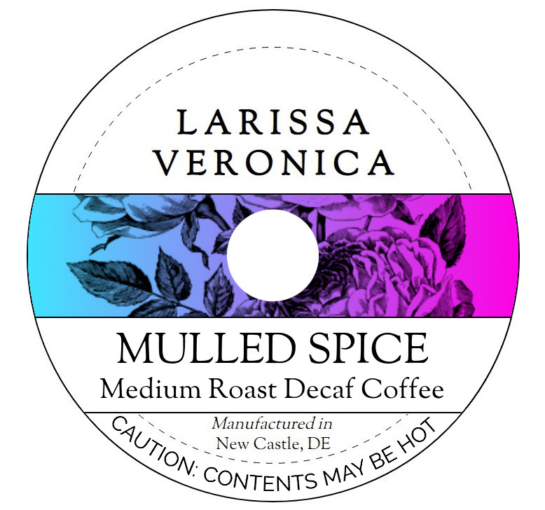 Mulled Spice Medium Roast Decaf Coffee <BR>(Single Serve K-Cup Pods)