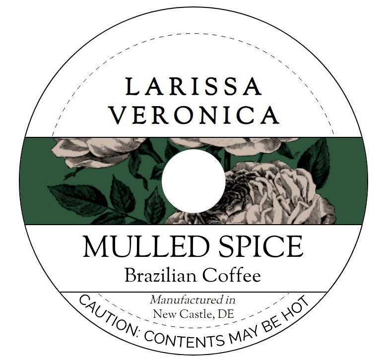 Mulled Spice Brazilian Coffee <BR>(Single Serve K-Cup Pods)