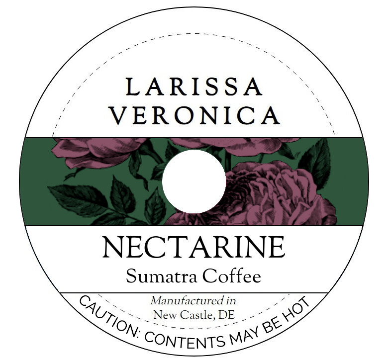 Nectarine Sumatra Coffee <BR>(Single Serve K-Cup Pods)