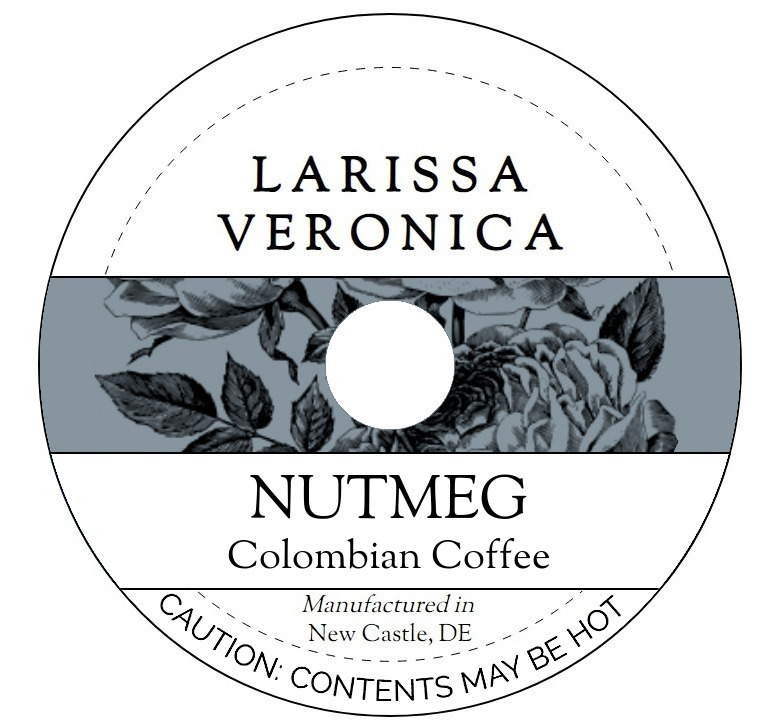 Nutmeg Colombian Coffee <BR>(Single Serve K-Cup Pods)