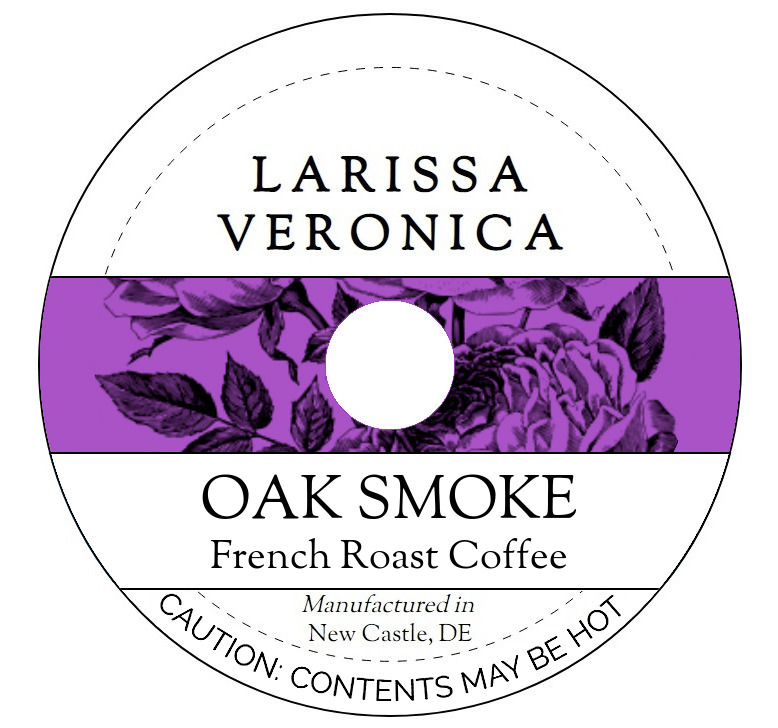 Oak Smoke French Roast Coffee <BR>(Single Serve K-Cup Pods)