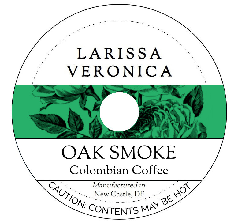 Oak Smoke Colombian Coffee <BR>(Single Serve K-Cup Pods)