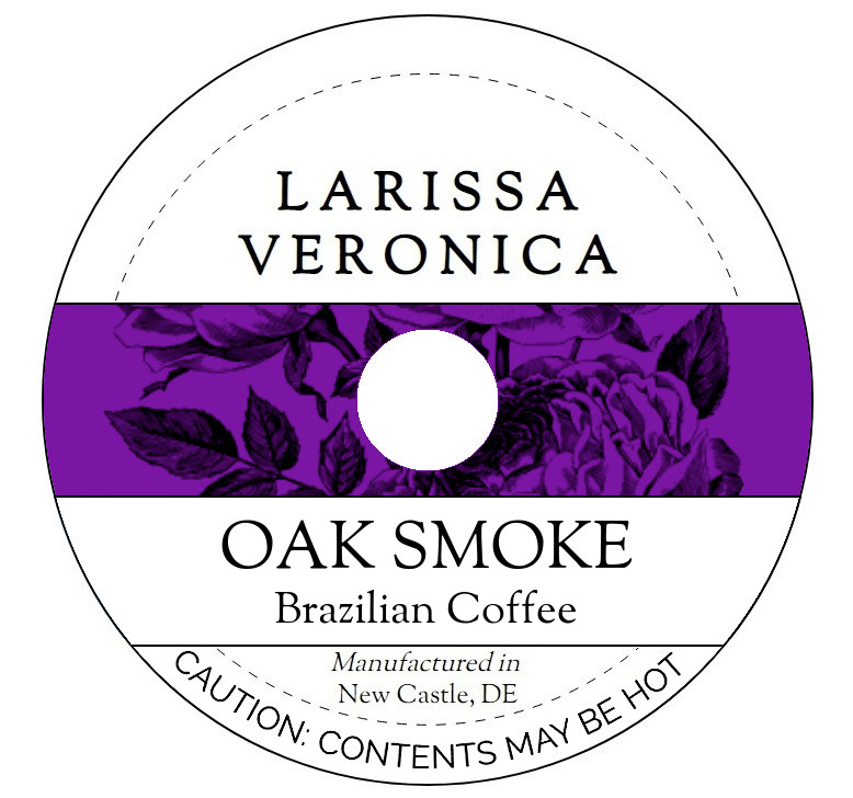 Oak Smoke Brazilian Coffee <BR>(Single Serve K-Cup Pods)