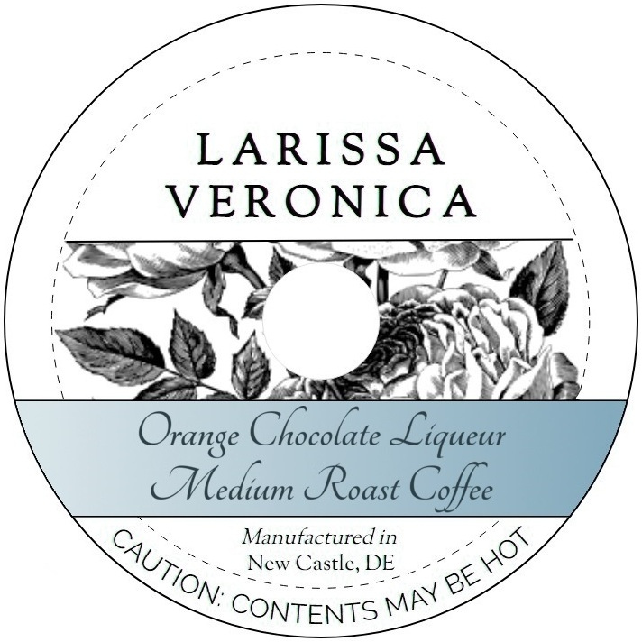 Orange Chocolate Liqueur Medium Roast Coffee <BR>(Single Serve K-Cup Pods)