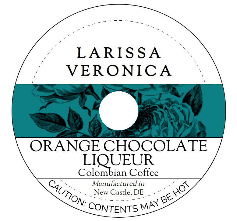 Orange Chocolate Liqueur Colombian Coffee <BR>(Single Serve K-Cup Pods)