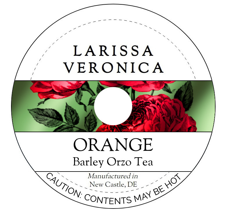 Orange Barley Orzo Tea <BR>(Single Serve K-Cup Pods)