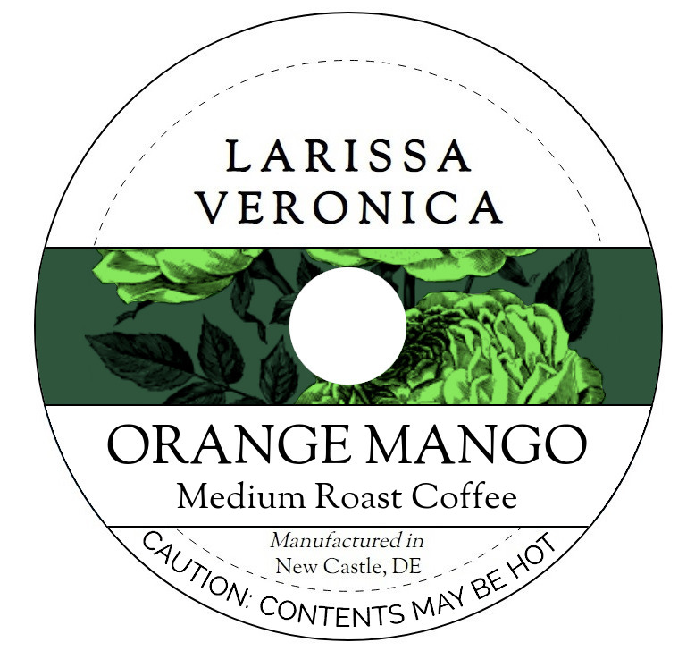 Orange Mango Medium Roast Coffee <BR>(Single Serve K-Cup Pods)