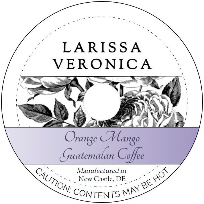 Orange Mango Guatemalan Coffee <BR>(Single Serve K-Cup Pods)