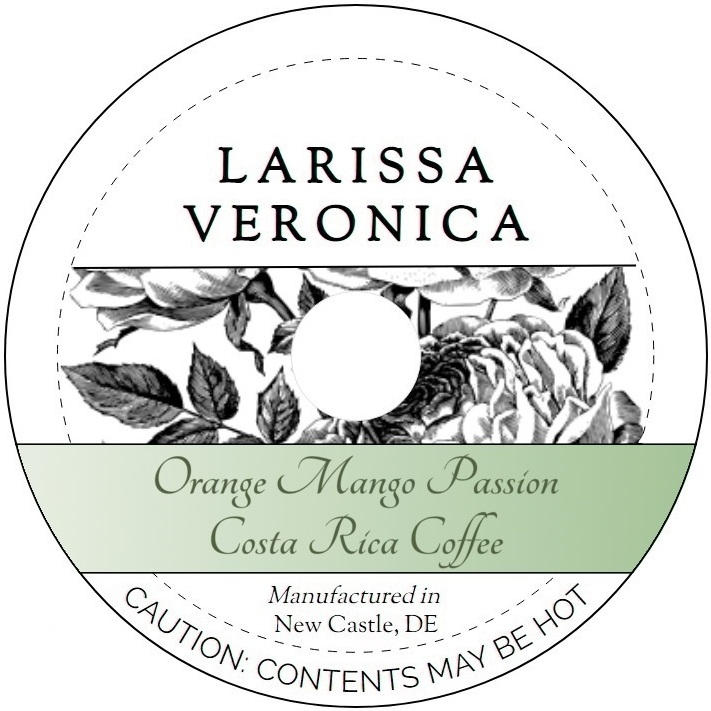 Orange Mango Passion Costa Rica Coffee <BR>(Single Serve K-Cup Pods)