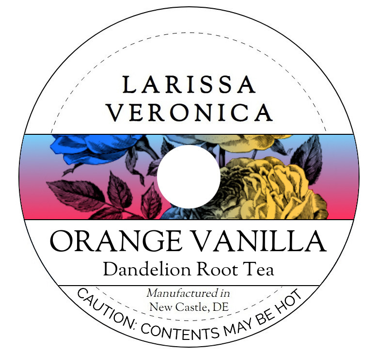 Orange Vanilla Dandelion Root Tea <BR>(Single Serve K-Cup Pods)