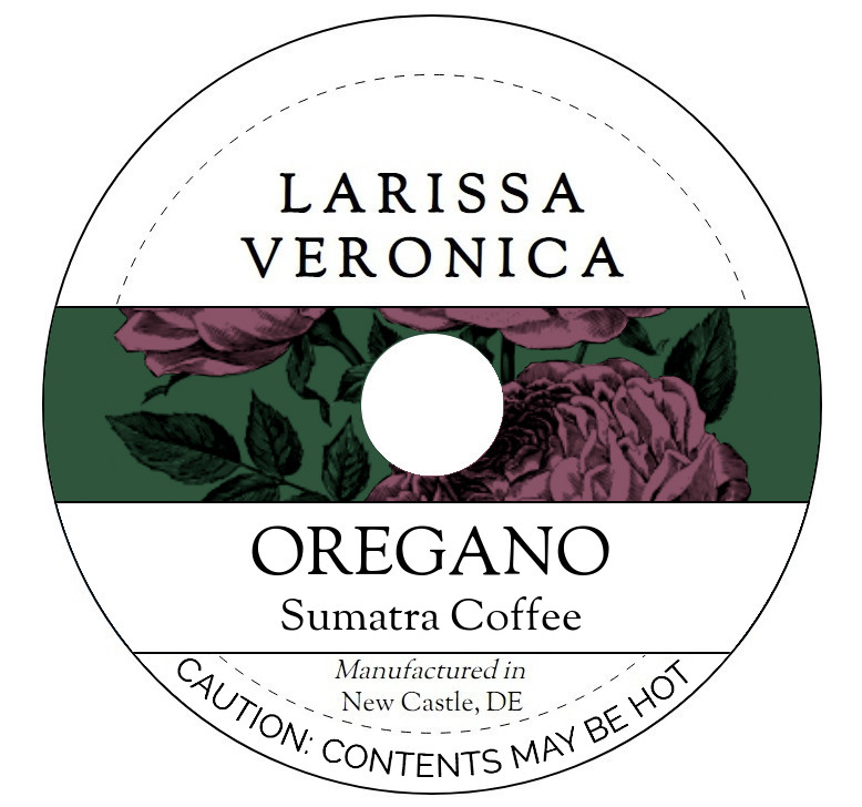 Oregano Sumatra Coffee <BR>(Single Serve K-Cup Pods)