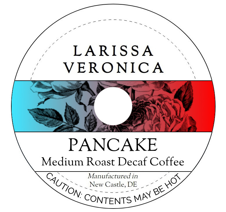 Pancake Medium Roast Decaf Coffee <BR>(Single Serve K-Cup Pods)